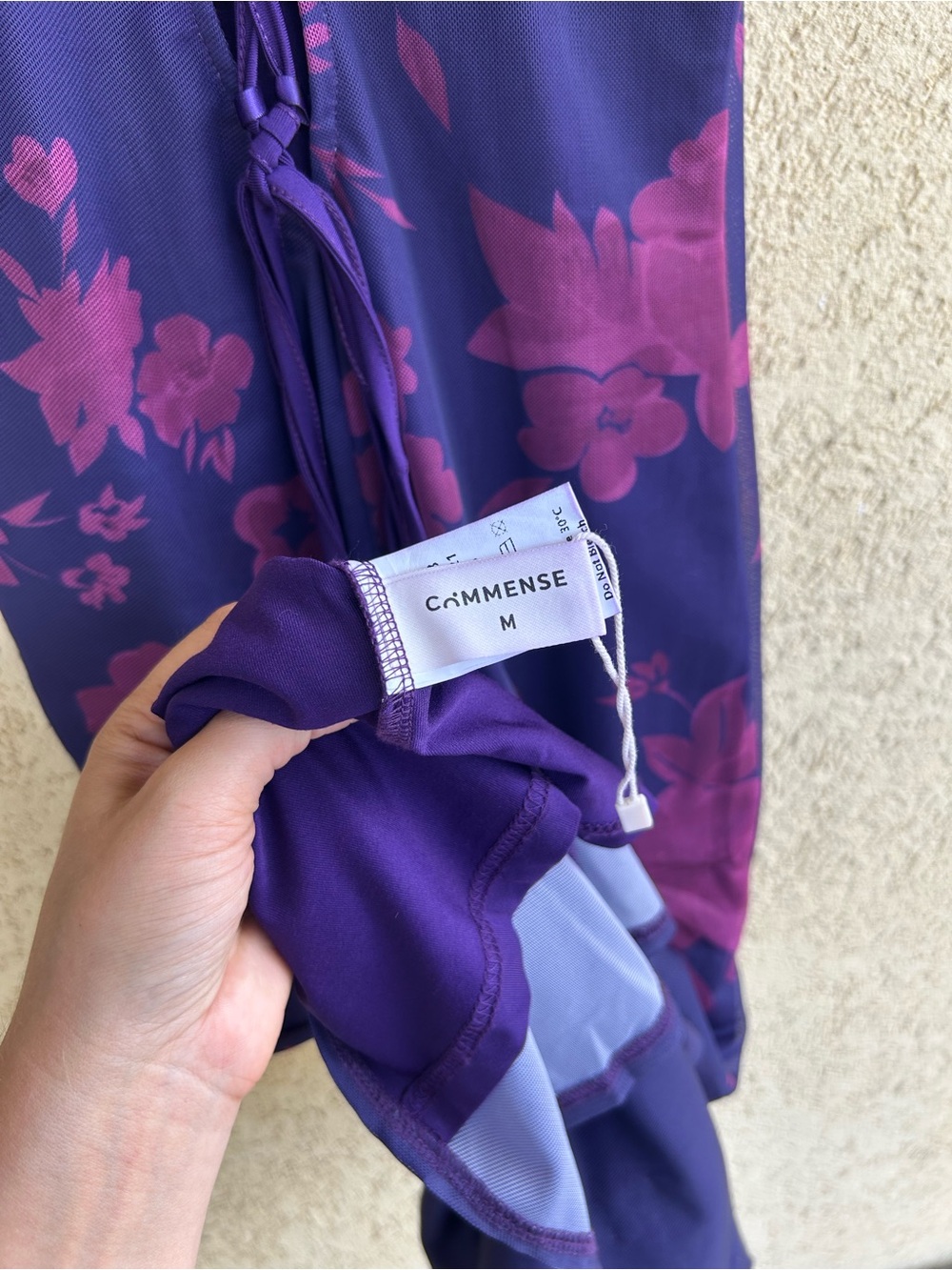 Commense Lottie Floral Print Cocktail Evening Maxi Bodycon Dress Size Med - Picture 12 of 13